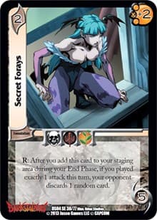 Secret Forays - Darkstalkers: Collector's Tins - UniVersus card