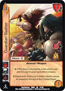 Guardian Slasher - Red Horizon: Blood Omen - UniVersus card