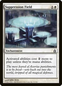 Suppression Field - Ravnica: City of Guilds - Magic: The Gathering card
