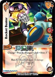 Rocket Buster - Mega Man: Battle for Power - UniVersus card