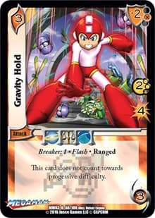 Gravity Hold - Mega Man: Battle for Power - UniVersus card
