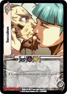 Succubus - Darkstalkers: Collector's Tins - UniVersus card