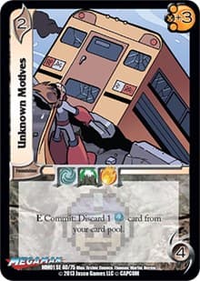 Unknown Motives - Mega Man: Collector's Tins - UniVersus card