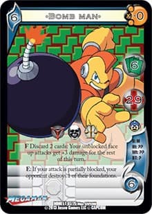 Bomb Man - Mega Man: Collector's Tins - UniVersus card
