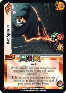 Bat Spin - Darkstalkers: Warriors of the Night - UniVersus card
