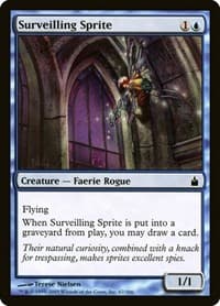 Surveilling Sprite - Ravnica: City of Guilds - Magic: The Gathering card