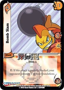 Bomb Slam - Mega Man: Collector's Tins - UniVersus card