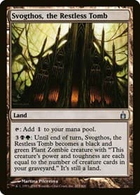 Svogthos, the Restless Tomb - Ravnica: City of Guilds - Magic: The Gathering card
