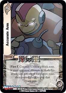 Accurate Arm - Mega Man: Collector's Tins - UniVersus card