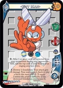 Cut Man - Mega Man: Collector's Tins - UniVersus card