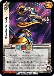 Detachable Body - Darkstalkers: Collector's Tins - UniVersus card