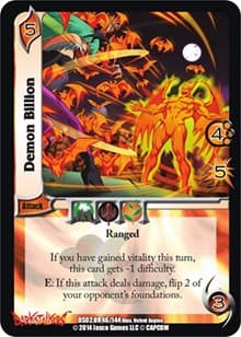 Demon Billion - Darkstalkers: Warriors of the Night - UniVersus card