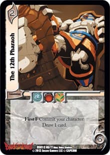 The 12th Pharaoh - Darkstalkers: Collector's Tins - UniVersus card