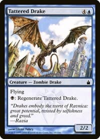 Tattered Drake - Ravnica: City of Guilds - Magic: The Gathering card