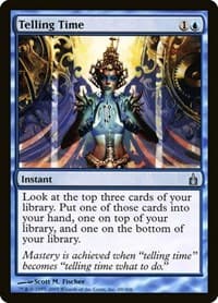 Telling Time - Ravnica: City of Guilds - Magic: The Gathering card