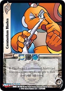 Ceratanium Blades - Mega Man: Collector's Tins - UniVersus card