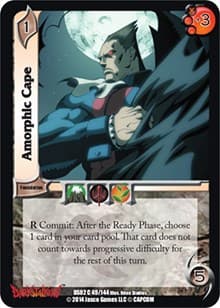 Amorphic Cape - Darkstalkers: Warriors of the Night - UniVersus card
