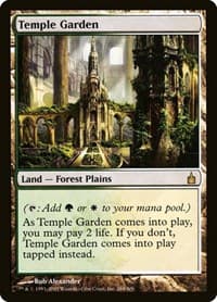 Temple Garden - Ravnica: City of Guilds - Magic: The Gathering card