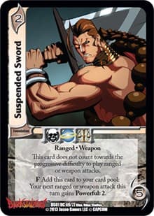 Suspended Sword - Darkstalkers: Collector's Tins - UniVersus card