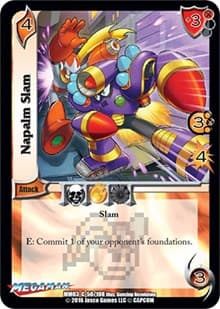 Napalm Slam - Mega Man: Battle for Power - UniVersus card