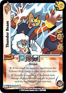 Thunder Beam - Mega Man: Collector's Tins - UniVersus card