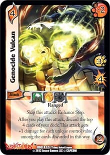 Genocide Vulcan - Darkstalkers: Collector's Tins - UniVersus card