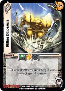Killing Dinosaurs - Darkstalkers: Collector's Tins - UniVersus card