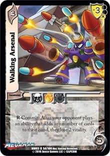 Walking Arsenal - Mega Man: Battle for Power - UniVersus card
