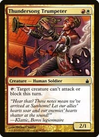 Thundersong Trumpeter - Ravnica: City of Guilds - Magic: The Gathering card