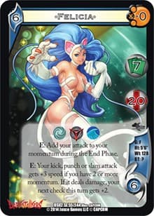 Felicia - Darkstalkers: Warriors of the Night - UniVersus card