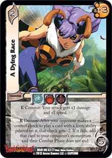 A Dying Race - Darkstalkers: Collector's Tins - UniVersus card
