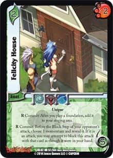 Felicity House - Darkstalkers: Warriors of the Night - UniVersus card