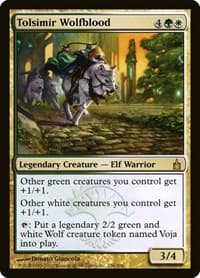 Tolsimir Wolfblood - Ravnica: City of Guilds - Magic: The Gathering card