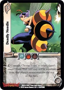 Deadly Needle - Darkstalkers: Collector's Tins - UniVersus card