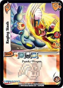 Raging Slash - Mega Man: Battle for Power - UniVersus card