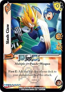 Slash Claw - Mega Man: Battle for Power - UniVersus card