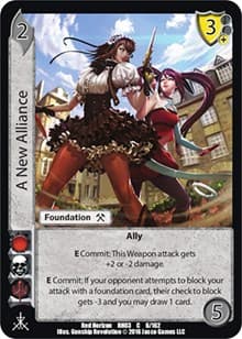 A New Alliance - Red Horizon: Blood Omen - UniVersus card