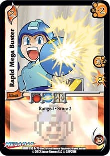 Rapid Mega Buster - Mega Man: Collector's Tins - UniVersus card