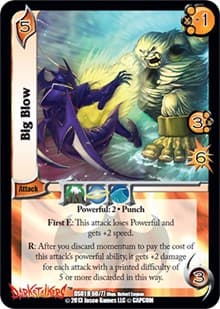Big Blow - Darkstalkers: Collector's Tins - UniVersus card
