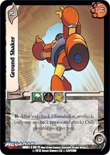 Ground Shaker - Mega Man: Collector's Tins - UniVersus card