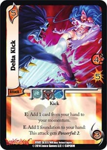 Delta Kick - Darkstalkers: Warriors of the Night - UniVersus card