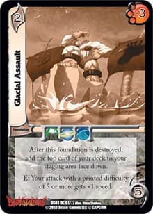 Glacial Assault - Darkstalkers: Collector's Tins - UniVersus card