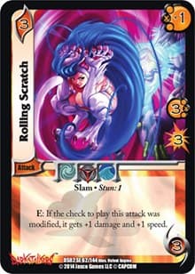 Rolling Scratch - Darkstalkers: Warriors of the Night - UniVersus card