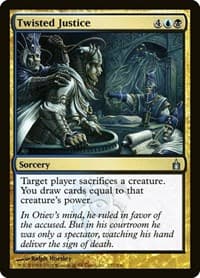 Twisted Justice - Ravnica: City of Guilds - Magic: The Gathering card