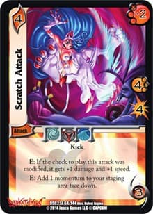 Scratch Attack - Darkstalkers: Warriors of the Night - UniVersus card