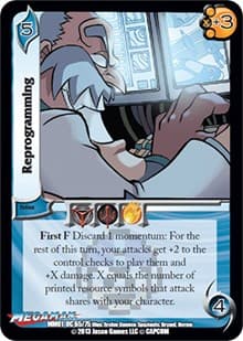 Reprogramming - Mega Man: Collector's Tins - UniVersus card