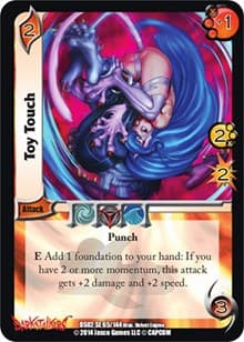 Toy Touch - Darkstalkers: Warriors of the Night - UniVersus card