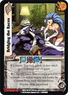 Bridging the Races - Darkstalkers: Warriors of the Night - UniVersus card