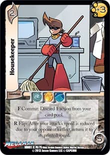Housekeeper - Mega Man: Collector's Tins - UniVersus card