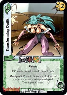 Transforming Outfit - Darkstalkers: Collector's Tins - UniVersus card